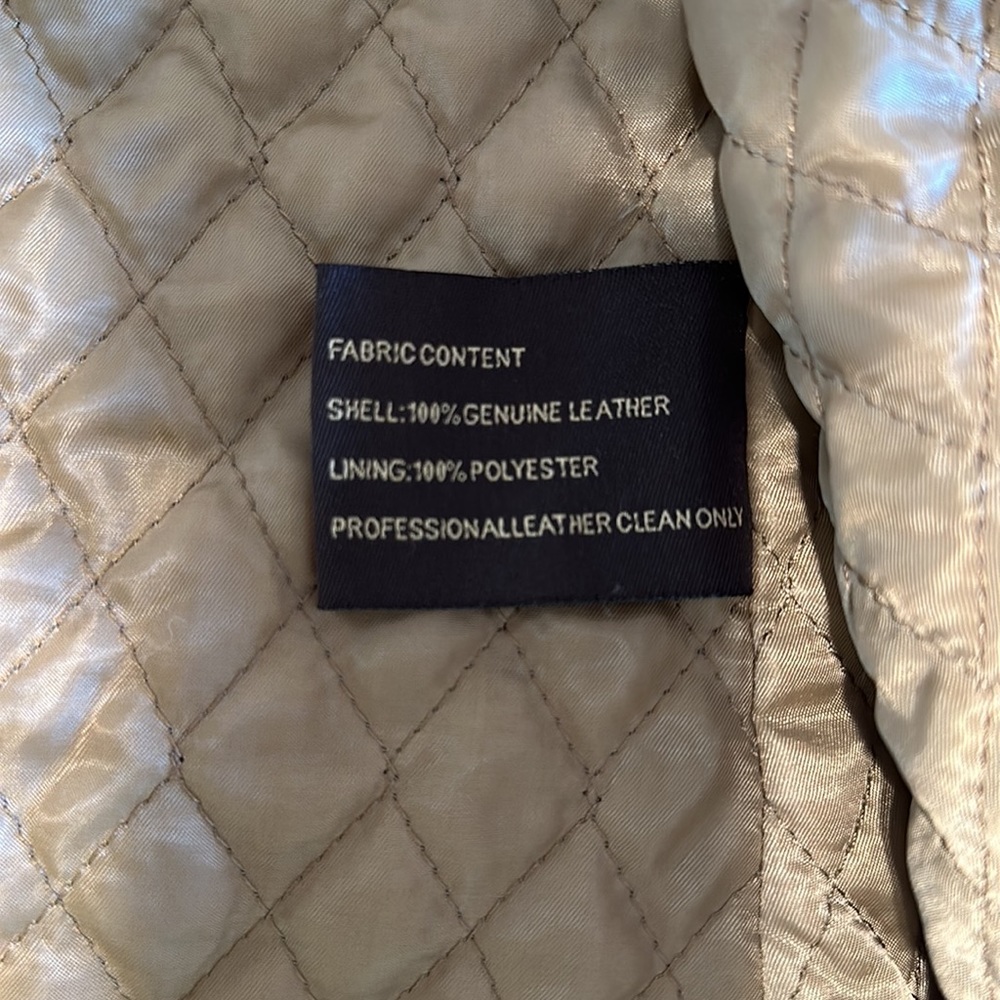 Like new Suede coat with soft faux fur accents - Picture 5 of 14